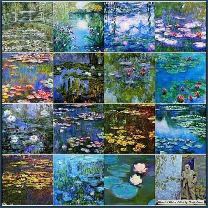 Nenúfares de Claude Monet….