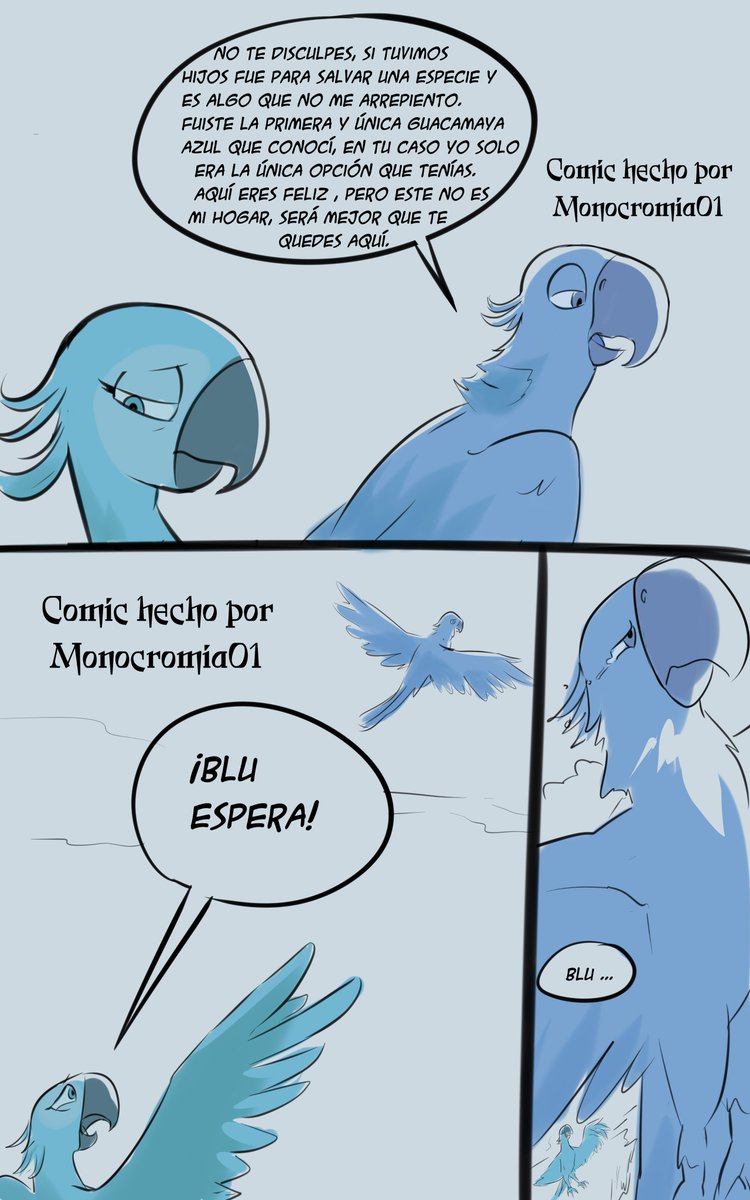 Pues sigamos 
Confrontación de Blu parte 2
#rio2014 #rio_Blu #Rio_Jewel #Rio2 #blu_merecia_otra_familia