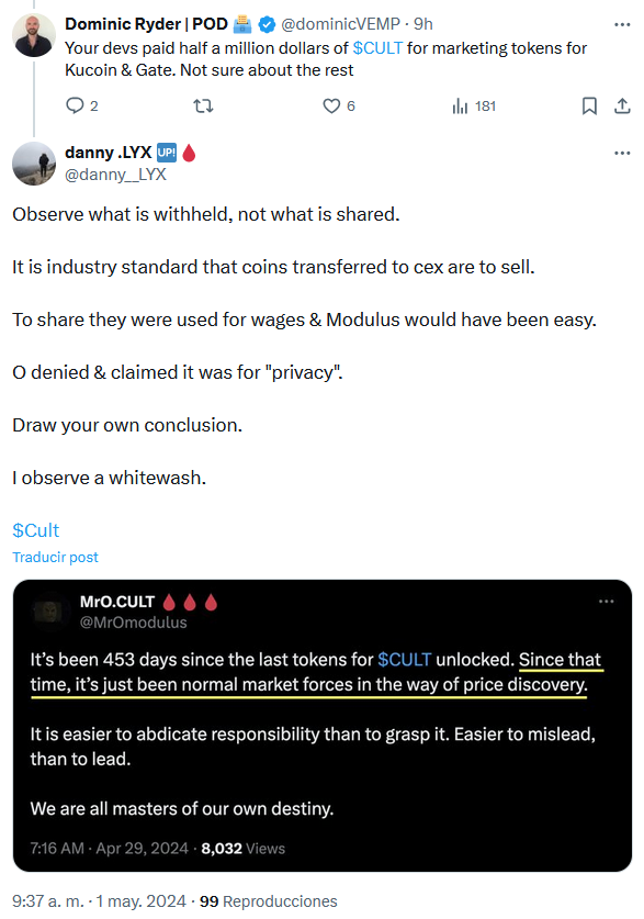 SkyWalker64007's tweet image. Just for fun and update to the conversation 😅😅😅 @danny__LYX seems a smart guy and he knows what is going on. @dominicVEMP always avoids to talk about @gotbit_io and all the profits he made with them -&amp;gt; he claimed he did it with his own funds but we know he is the dev so yeah,…