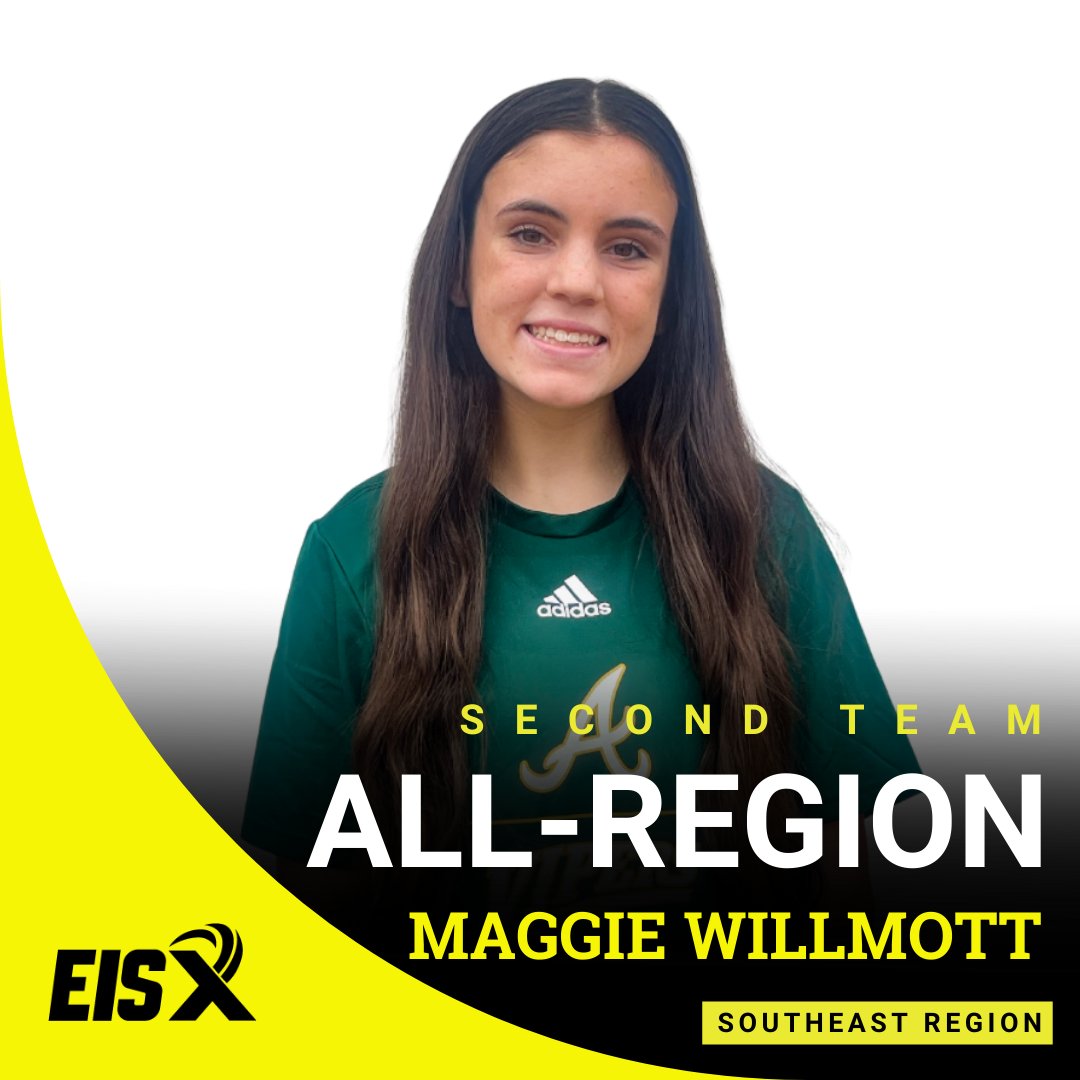 Congratulations to our sure handed infielder @MaggieWillmott2  for being named to @ExtraInningSB 2nd Team All Region for the Southeast Region. So proud of you, Mags! Keep working! #BeTheStandard