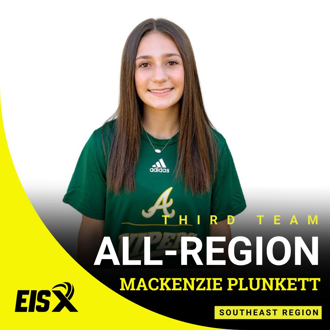 Congratulations to our lefty hurler @MackenziePlunk1 for being named to @ExtraInningSB 3rd Team All Region for the Southeast Region. Much deserved, Kenz! Keep spinning it! #BeTheStandard