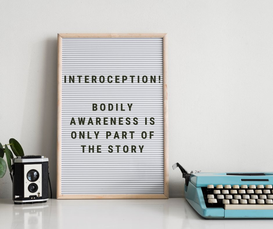 Whether you're aware of it or not, INTEROCEPTION is happening 24/7.

You'd probably describe your *subjective experience* of INTEROCEPTION as your mood—and, if it's really intense, as an emotion you're feeling.

#Interoception #TheoryOfConstructedEmotion #21stCenturyBrainScience