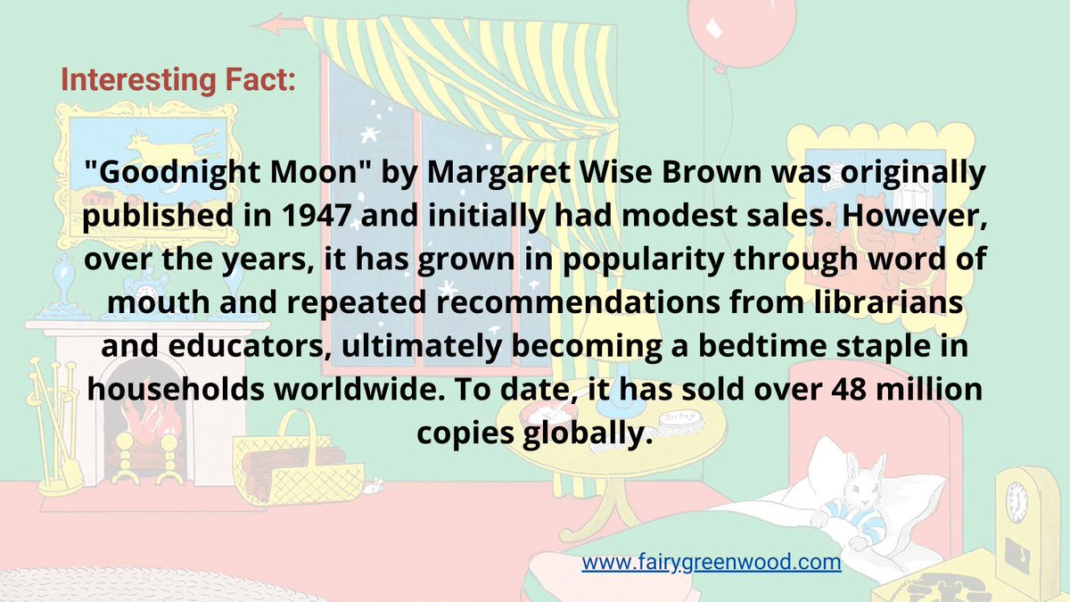 #GoodnightMoon #MargaretWiseBrown #ChildrensBooks #BedtimeStories #BookSuccess #LiteraryLegacy #KidsLit