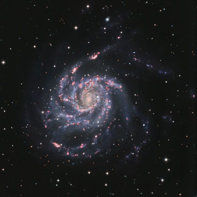 Andrea Iorio in Rome and Fernando Linsalata in Rimini, Italy, combined their data in April for this image of the galaxy M101, or the Pinwheel Galaxy. Thank you, Andrea! 🌌📸

Enjoy this gallery of some of the best deep-sky photos for April 2024.
earthsky.org/todays-image/d…