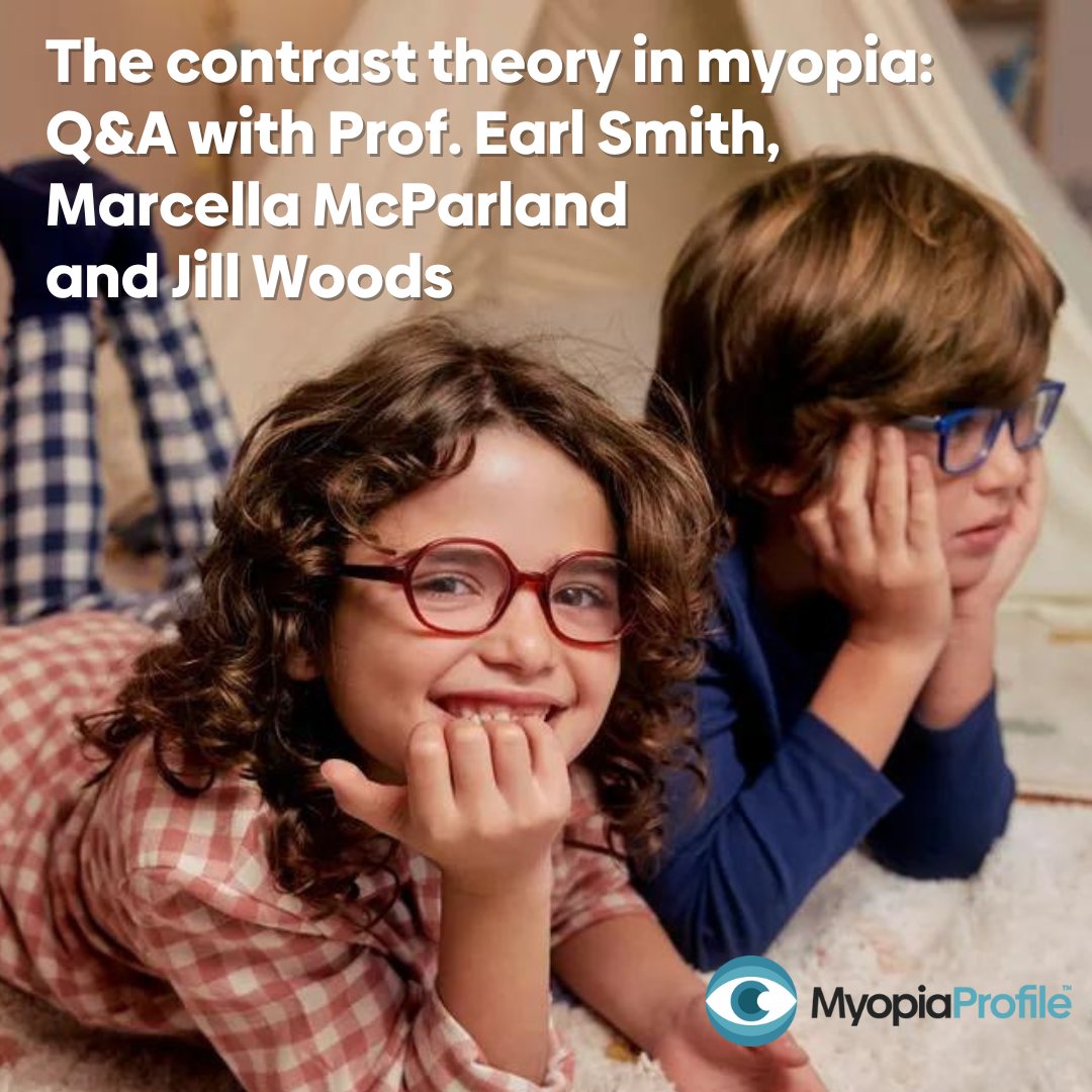 We speak to research optometrists Professor Earl Smith, Marcella McParland and Jill Woods about the contrast theory and the CYPRESS clinical trial which explored the use of the SightGlass DOT spectacle lenses for myopia control. myopiaprofile.com/articles/Contr…