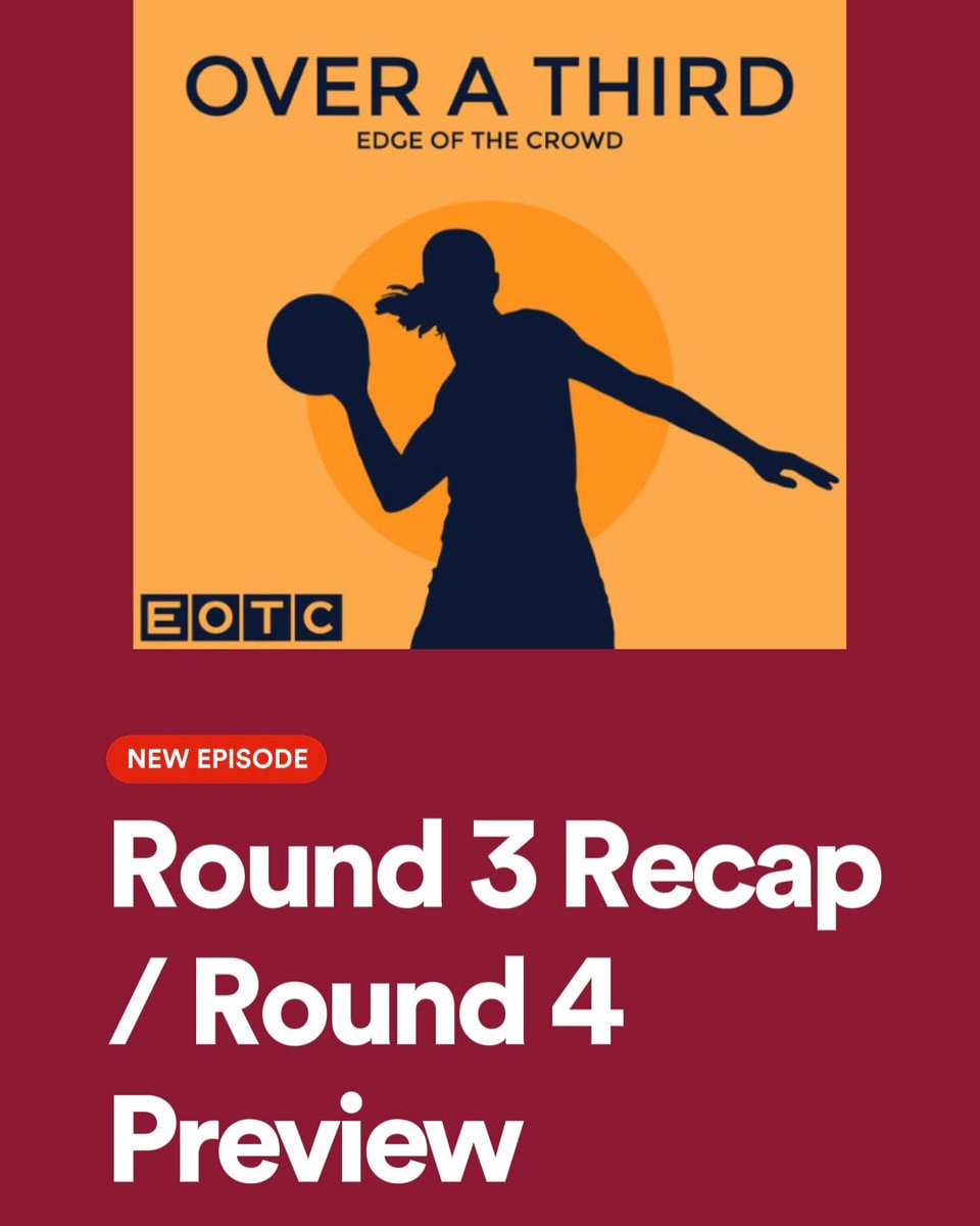🏐 NEW EPISODE 🏐 @dcoppel, @stephariara & Maddi are back to break down a huge week of netball: board appointments, milestones, 11th players, extra time and more! Plus all the latest from around the courts of @SuperNetball!