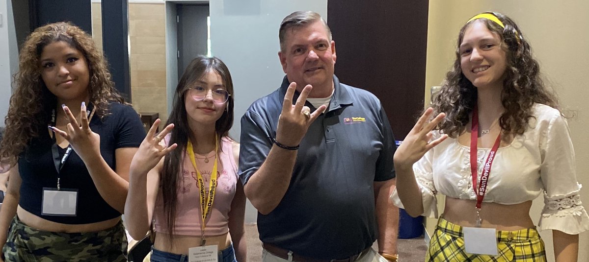 Phillip Wooley (@phillipewooley) on Twitter photo Welcome to the newest <a href="/ASU/">Arizona State University</a> Sun Devils! <a href="/PhoenixUnion/">PXU</a> Signing Day <a href="/BettyHFairfaxHS/">Betty H Fairfax High</a> <a href="/AlhambraHS/">Alhambra High School</a> <a href="/TGBHS_BRUINS/">Trevor G. Browne High School</a> <a href="/ASUTheCollege/">The College of Liberal Arts and Sciences</a> Welcome to the newest <a href="/ASU/">Arizona State University</a> Sun Devils! <a href="/PhoenixUnion/">PXU</a> Signing Day <a href="/BettyHFairfaxHS/">Betty H Fairfax High</a> <a href="/AlhambraHS/">Alhambra High School</a> <a href="/TGBHS_BRUINS/">Trevor G. Browne High School</a> <a href="/ASUTheCollege/">The College of Liberal Arts and Sciences</a>