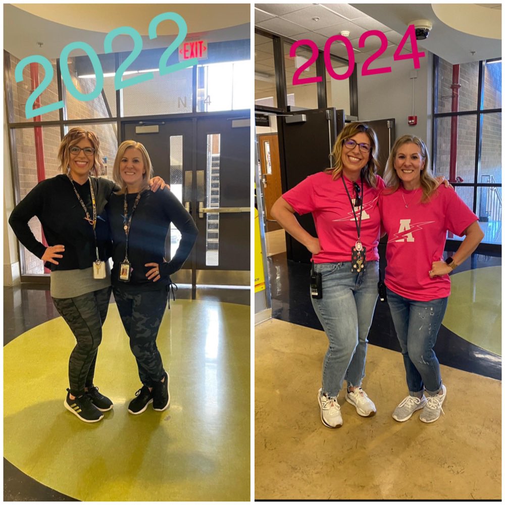 Twinning through the years with  @crussell727 #TeamWorkMakesTheDreamWork