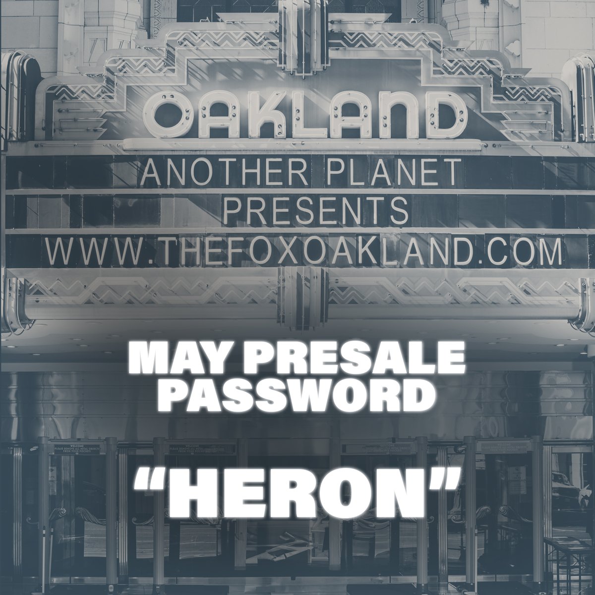 Meet the star of this month's presale password Night Heron ❤️ Located just across the street from the Fox Theater, Night Heron features craft cocktails, bento boxes, and much more 🍸 Be sure to stop by before your next show at the Fox!