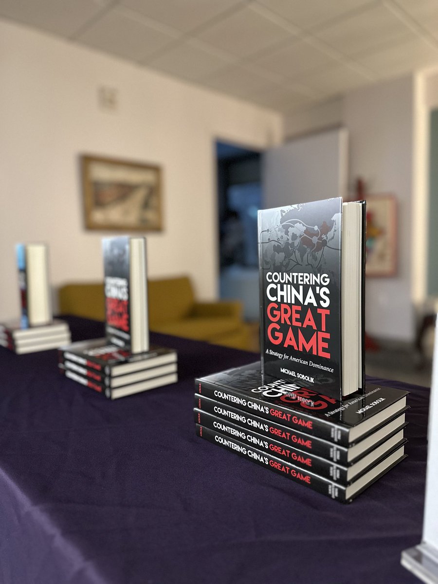 Another excellent event for Countering China’s Great Game! Thanks to @markdtooley, @TheIRD, and @ProvMagazine for hosting!