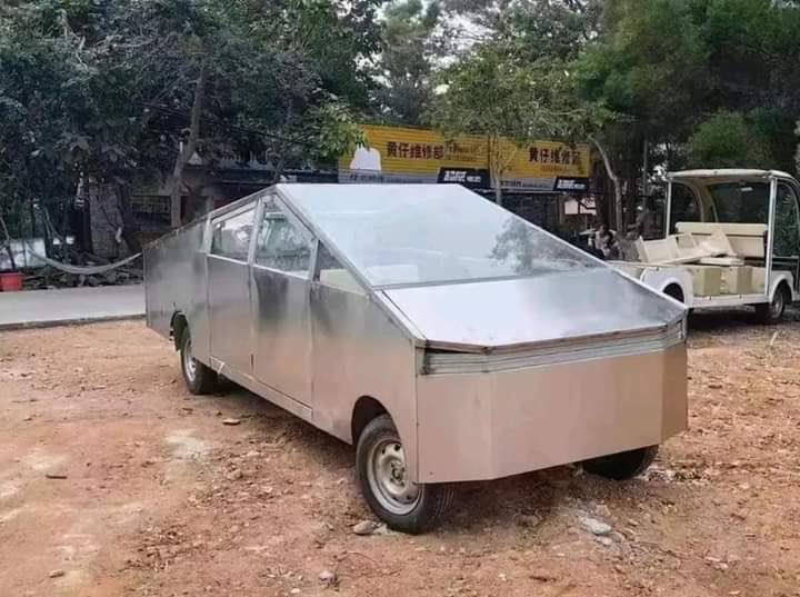 They just delivered my cybertruck from temu 👀🔥