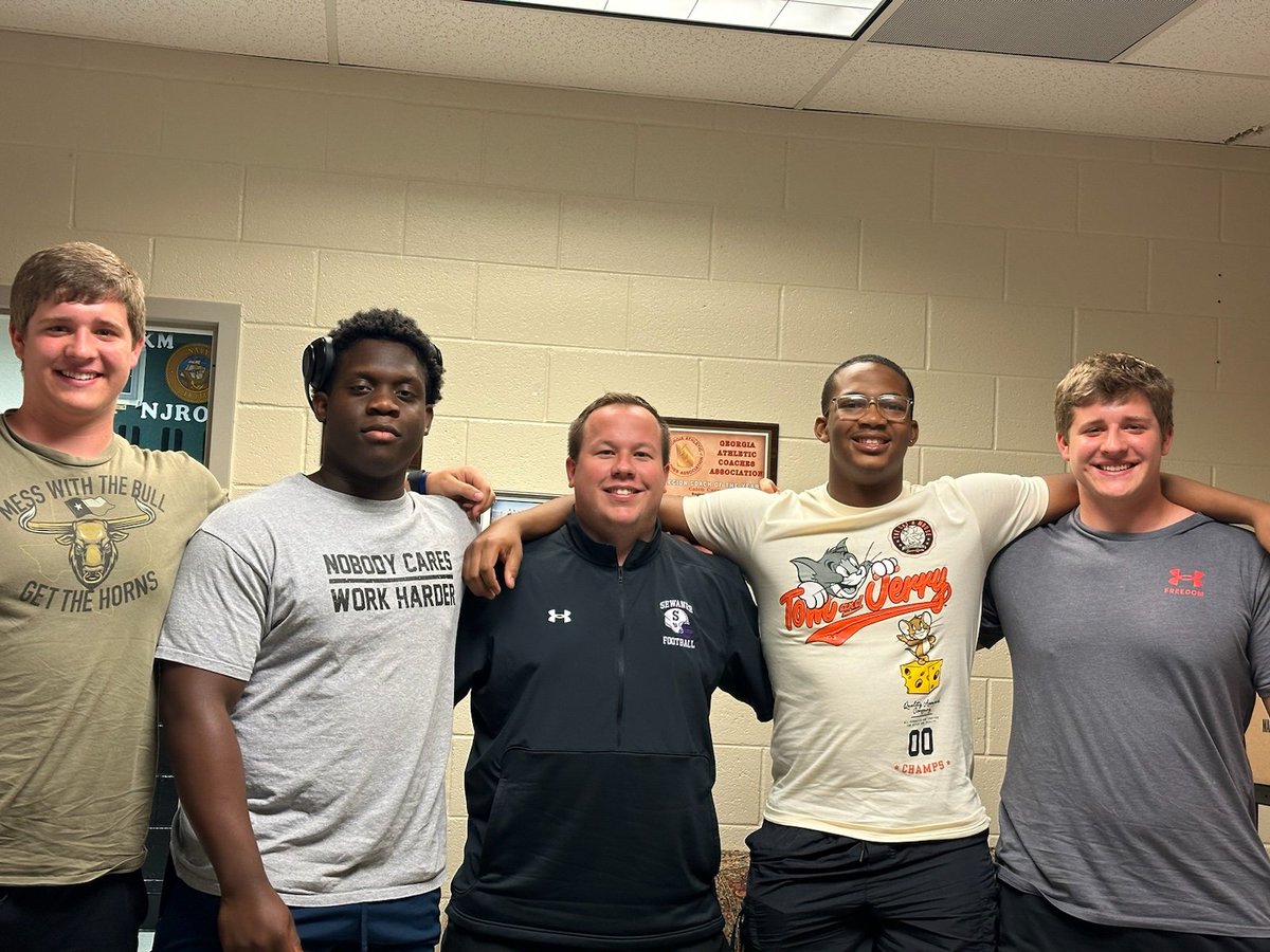 Andrew Smith (@andrewsoline) on Twitter photo I want to say thank you to everyone who has helped me get to where I am today. After a great conversation with <a href="/Coach_DGaither/">Drew Gaither</a>, I am blessed to receive my first offer from <a href="/SewaneeFootball/">Sewanee Football</a>.
<a href="/CoachCarmean/">Caleb Carmean</a> <a href="/adammwilson/">Adam Wilson</a> <a href="/KMHS_FootballGa/">π ππππ πππππ½πΌππ ποΈπ¨</a> <a href="/RecruitGeorgia/">Recruit Georgia</a> <a href="/RustyMansell_/">Rusty Mansell</a> <a href="/Velocity_FB/">Velocity Football Academyβ’</a> I want to say thank you to everyone who has helped me get to where I am today. After a great conversation with <a href="/Coach_DGaither/">Drew Gaither</a>, I am blessed to receive my first offer from <a href="/SewaneeFootball/">Sewanee Football</a>.
<a href="/CoachCarmean/">Caleb Carmean</a> <a href="/adammwilson/">Adam Wilson</a> <a href="/KMHS_FootballGa/">π ππππ πππππ½πΌππ ποΈπ¨</a> <a href="/RecruitGeorgia/">Recruit Georgia</a> <a href="/RustyMansell_/">Rusty Mansell</a> <a href="/Velocity_FB/">Velocity Football Academyβ’</a>