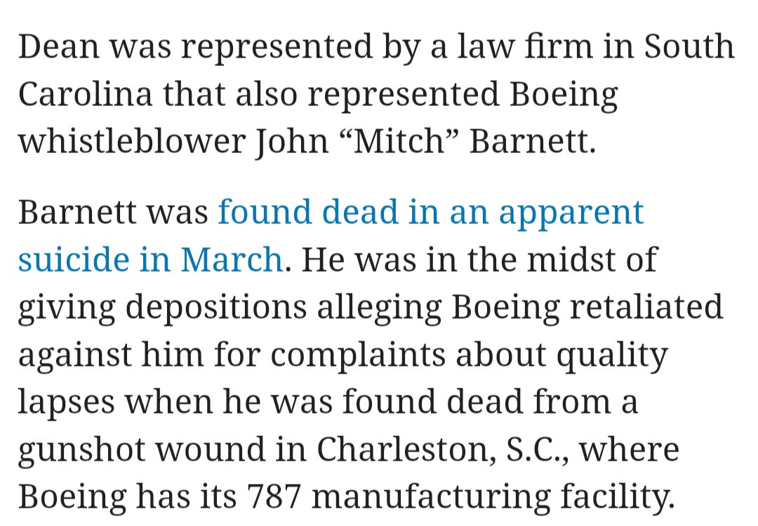 2 Boeing whistleblowers are dead lol. It's crazy living in a completely deteriorating country. I do not like it here.