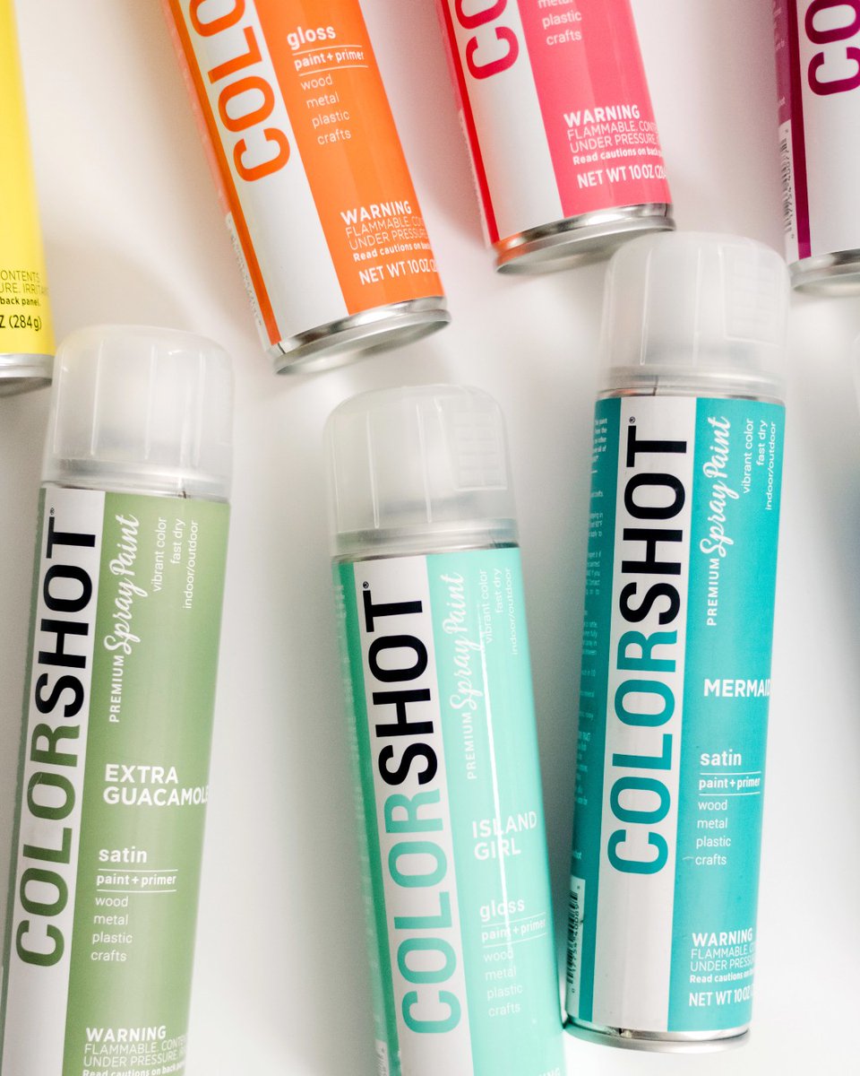 No matter what you’re making, COLORSHOT’s got the perfect shade! 🌈✨ What’s your go-to springtime palette? 🌸

#colorshotspraypaint #colorfulhome #diyhome
