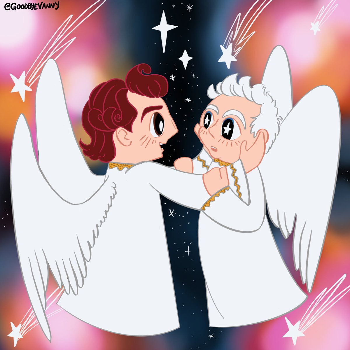 #ineffablemay2024 Day 1: Before the Beginning 
#GoodOmens