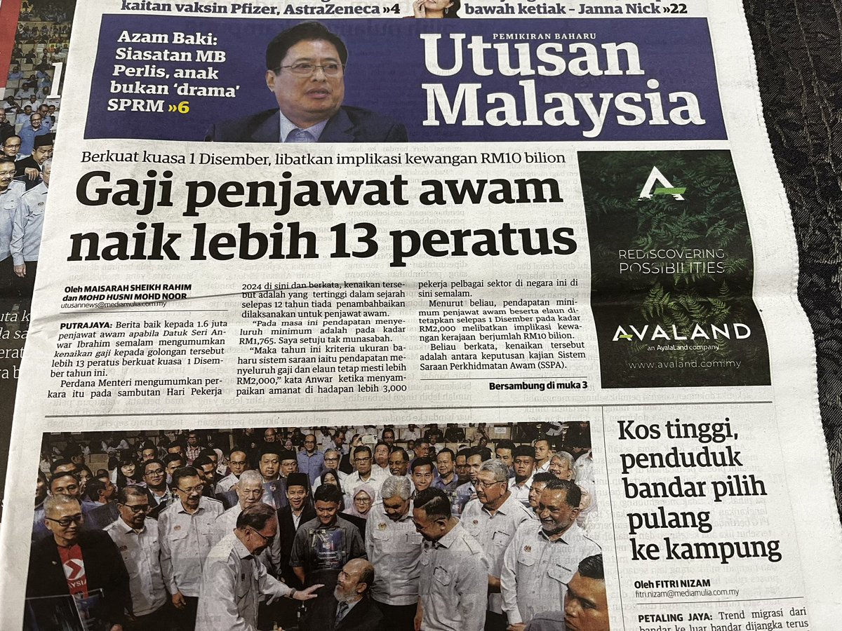 Kos tinggi, penduduk bandar pilih pulang ke kampung… 

Assalamualaikum dan selamat pagi semua…