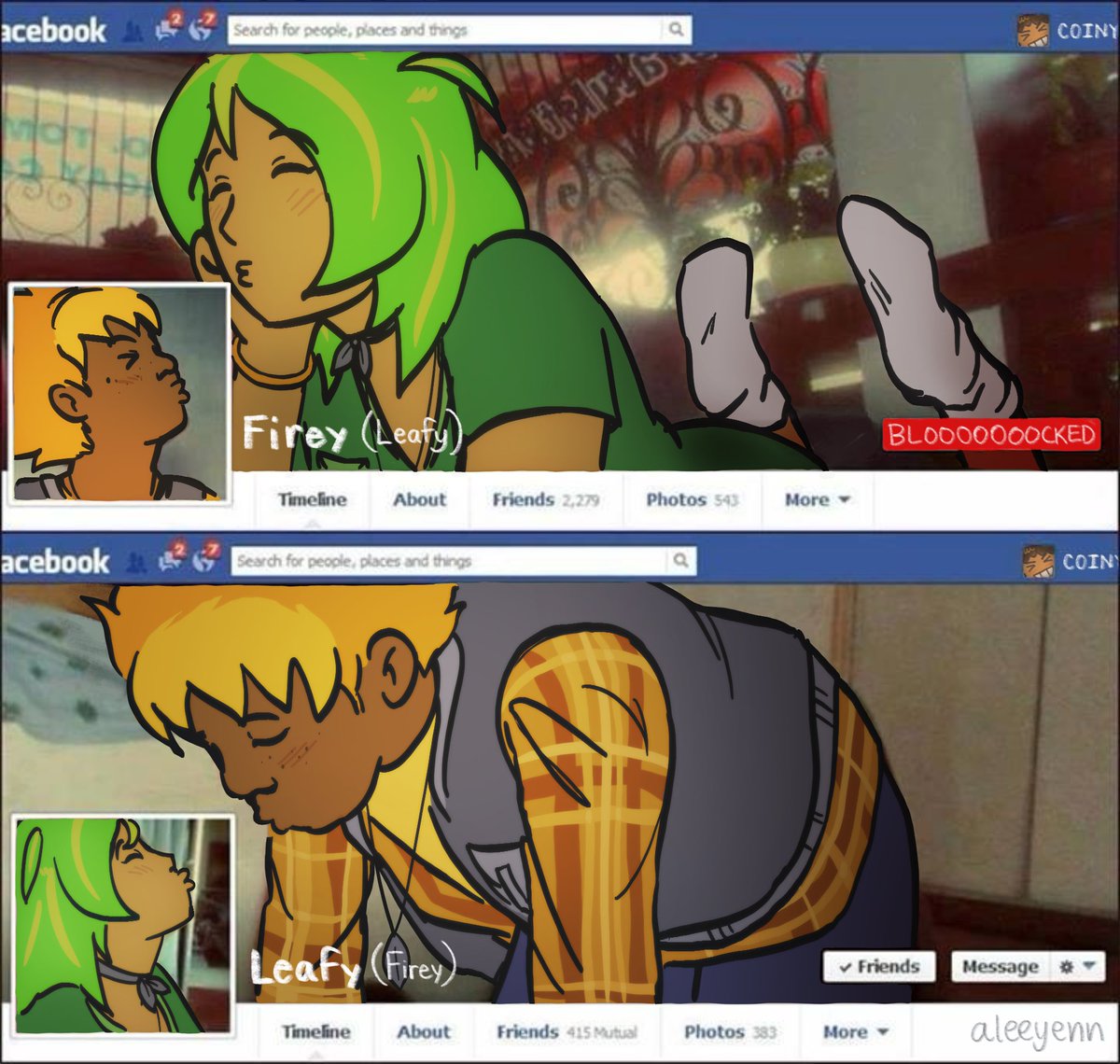 arghhh i have no idea what the facebook layout is like but fireafy.. Eeyuck! #bfdi