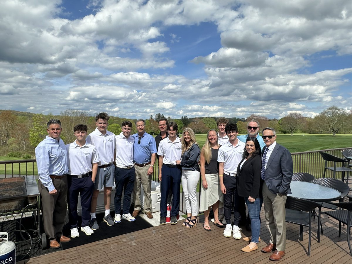 Beautiful day to play some golf and honor our seniors!!! PAC golf defeats Somers 211-240!!! Big thank you to our seniors and their families!!! Congrats!!! Go PAC!!!