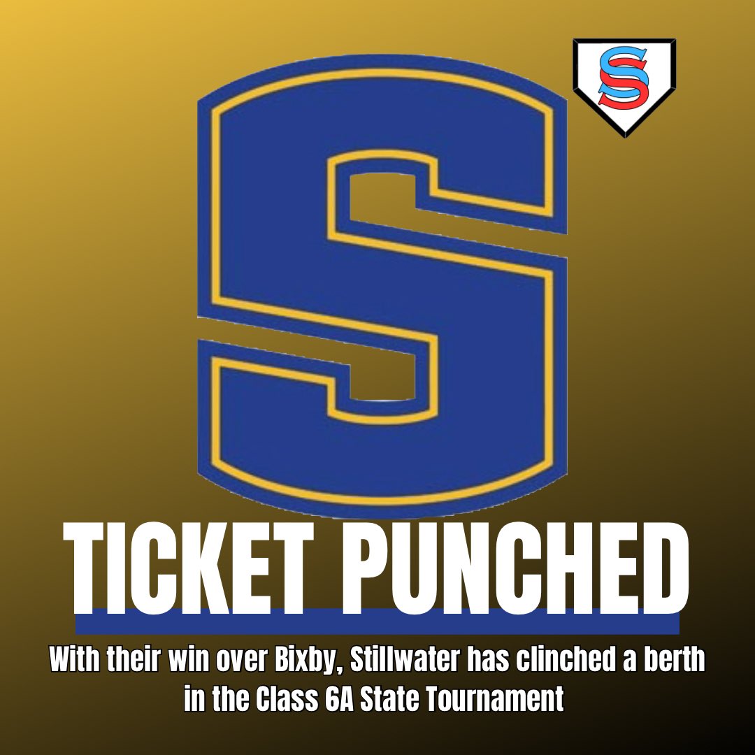 Stillwater goes 3-0 in their Regional and punches their ticket to the 6A State Tournament

#OKPreps