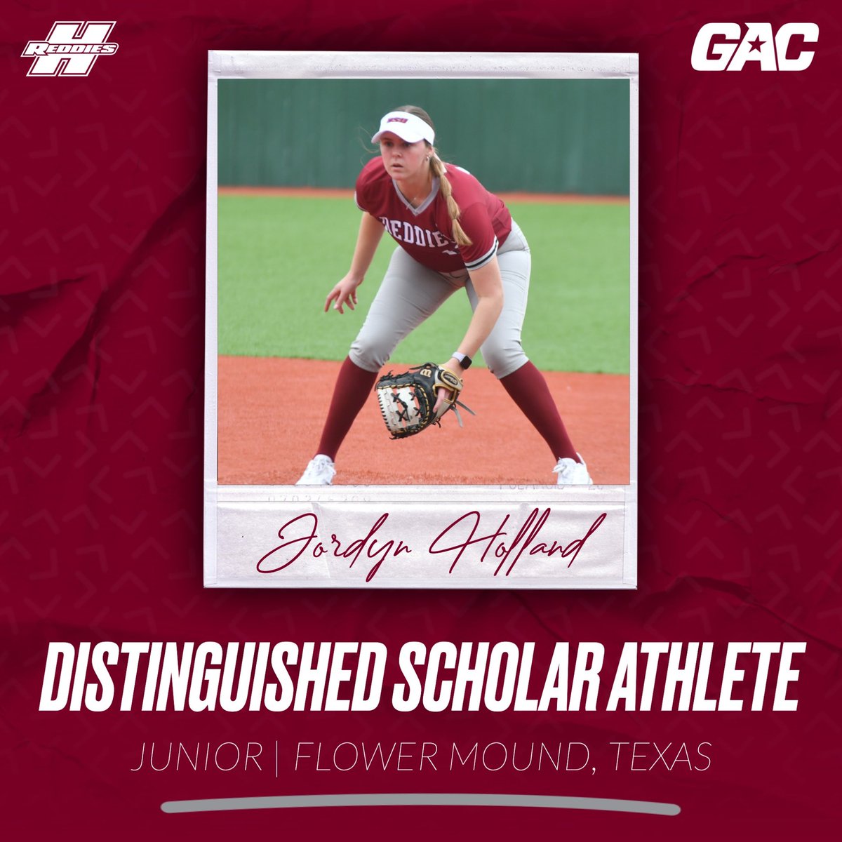 Congratulations to Jordyn Holland on being named a GAC Distinguished Scholar-Athlete! 📚

#NoMereBeast