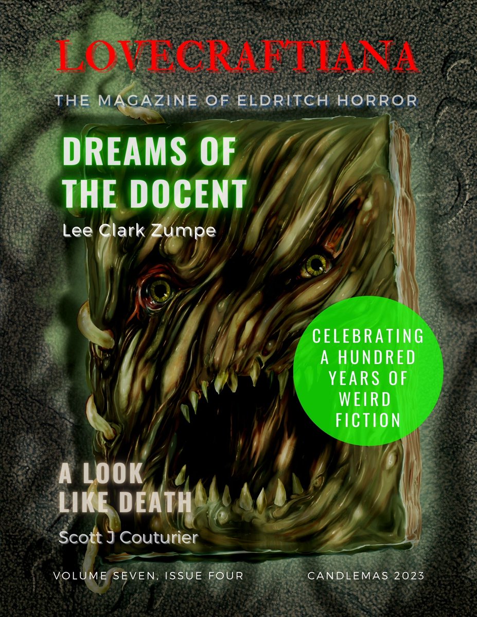 🦑It’s here! Lovecraftiana: Candlemas 2023 Celebrating 100 years of Weird Fiction! With my Essay: 'Weird Tales: A Retrospective' plus 15 HPL shorts & 3 novellas🦑 #HPLovecraft #Gothic #Mythos #Horror 🗣On Amazon Print & Kindle! 🇺🇸amzn.to/3WJopdn 🇬🇧amzn.to/3WCalCI