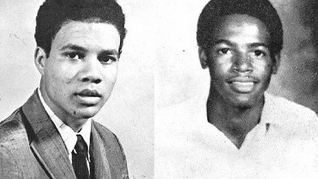 We're nearing the massacre anniversaries at Jackson State College (Mississippi) when police opened fire to kill 2 students--Phillip Lafayette Gibbs (21, a junior) & James Earl Green (17,teen from local HS). Police injured 12 others. Days after police killed 4 at Kent State (OH).