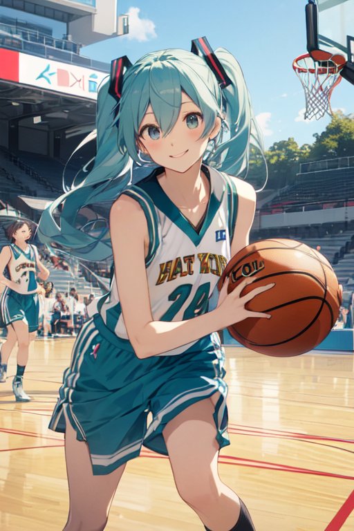 basketball
 #初音ミク  #HatsuneMiku
