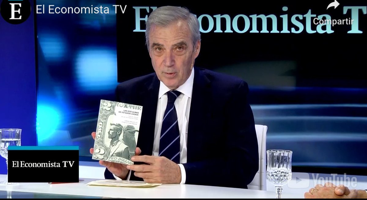 Con <a href="/JuanRadonjic/">Juan Boni Radonjic</a> en el <a href="/ElEconomista_/">El Economista</a>  presentando mi nuevo libro "Las dos almas de Estados Unidos"

 Invito a ver: 
youtube.com/watch?v=Tkv517…