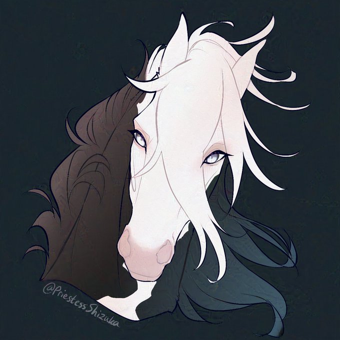「horse long hair」 illustration images(Latest)