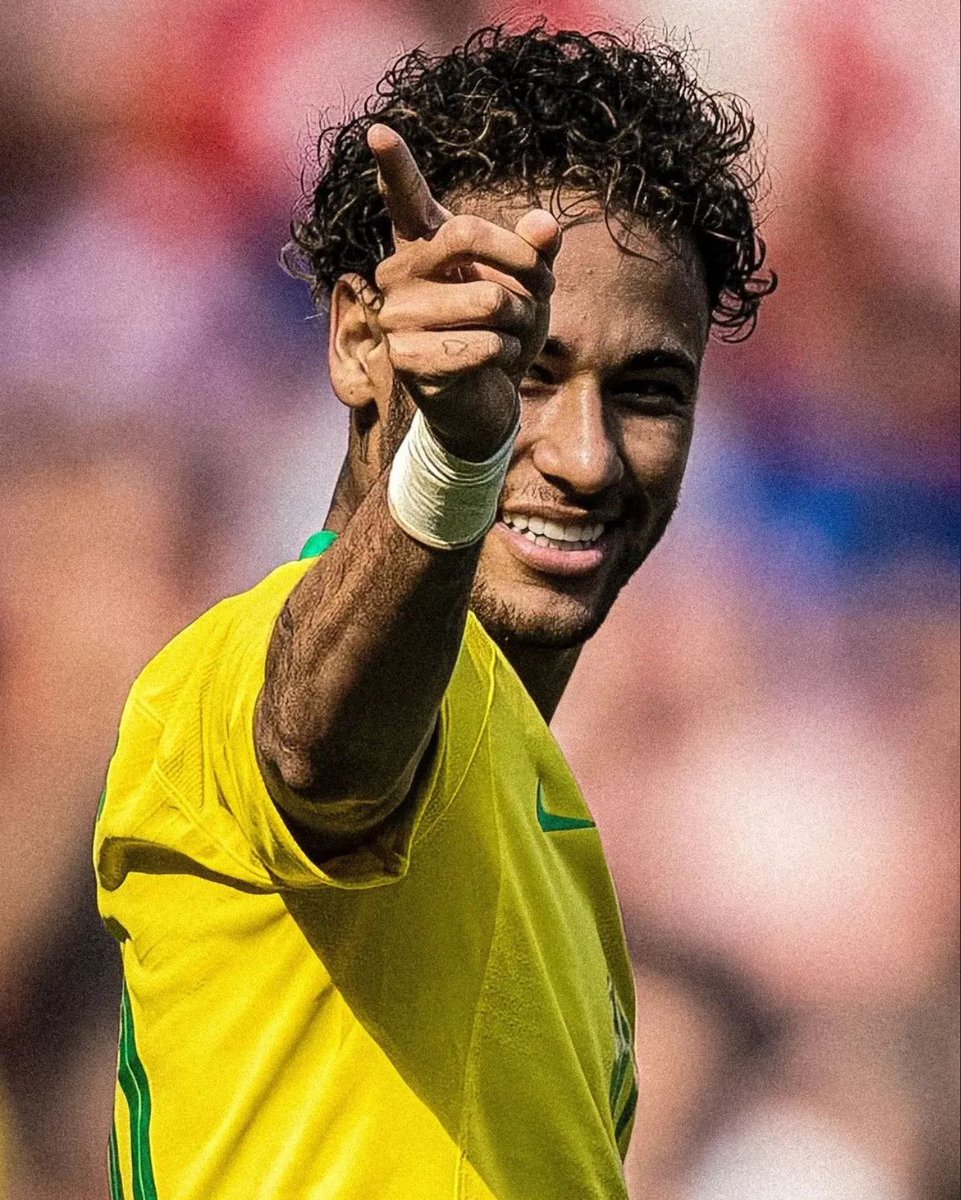 Neymar com cabelin de miojo bagunçava 🔥🇧🇷