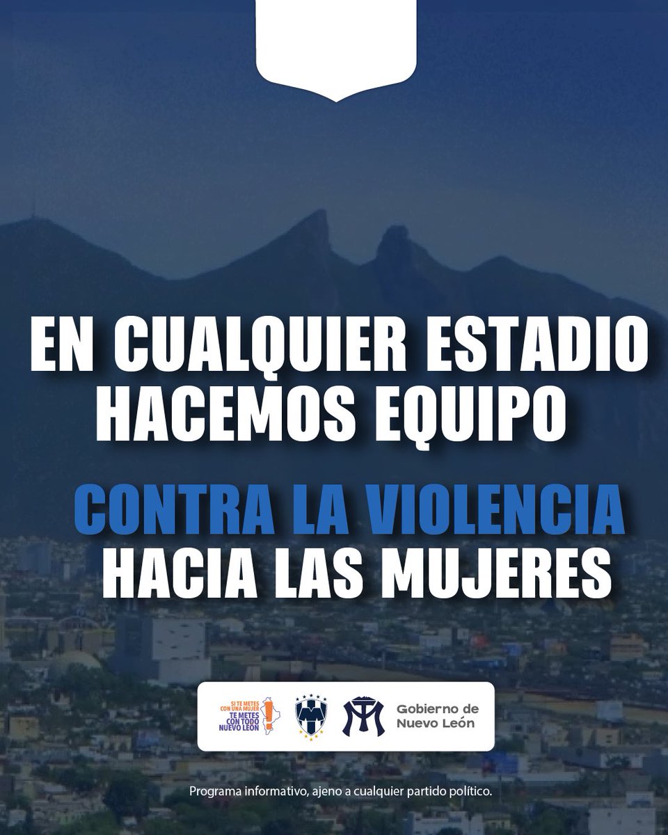 En todas las tribunas hacemos equipo contra la violencia hacia las mujeres.⚽️⚾️