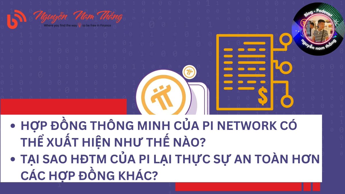 Điểm đáng tiền của #Pinetwork Smart-contract đó là #Pioneers chúng ta có hệ thống #PIKYC hoàn thiện nhất.

Xin lưu ý rằng. Tạo ra 1 HĐTM là Sứ Mệnh của @PiCoreTeam vì Sứ mệnh là để phục vụ loài người.
Shining project, could be the next 10X @SenderLabs