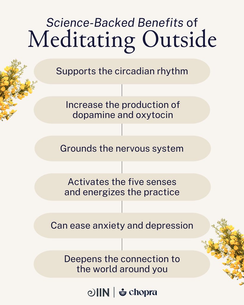 This is your sign to: 1. Get outside 2. Start a meditation practice. 🌞 For a beginner's guide to mindfulness and how to begin meditating, download our free Meditation Guide: tinyurl.com/3b4n93bn