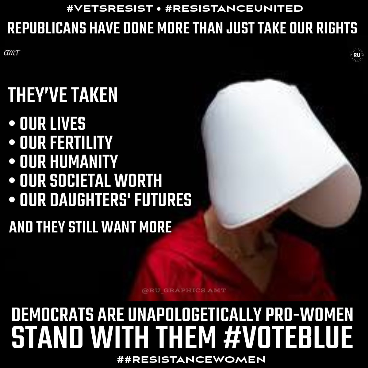 #Resistanceunited In Time intvw asked about banning abortion meds he used a common refrain “I’m coming out w/something in 2wks” Wks later in Times follow-up intvw he still hadn’t🗣️asked again “it’s coming out in 2wks” He doesn’t want to🗣️because YES HE’LL🚫IT &👩will be PISSED