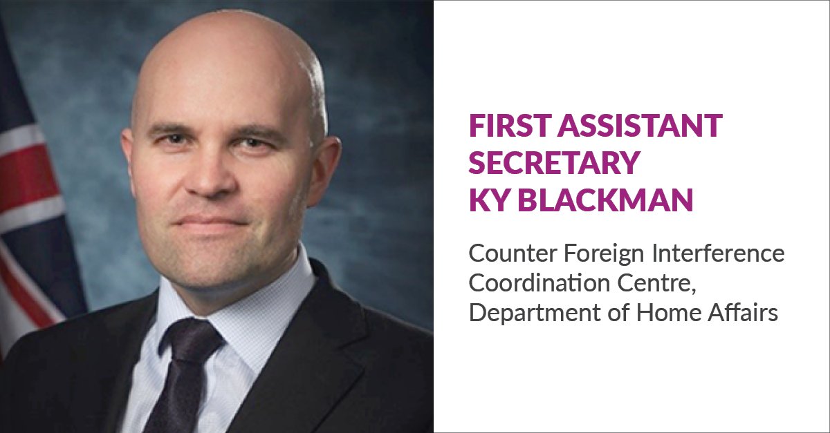 APSACC 2024 Day 1 keynote speaker, First Assistant Secretary Ky Blackman, Counter Foreign Interference Coordination Centre, Department of Home Affairs, will speak on ‘The nexus between corruption and foreign interference’.

Find out more at apsacc.com.au