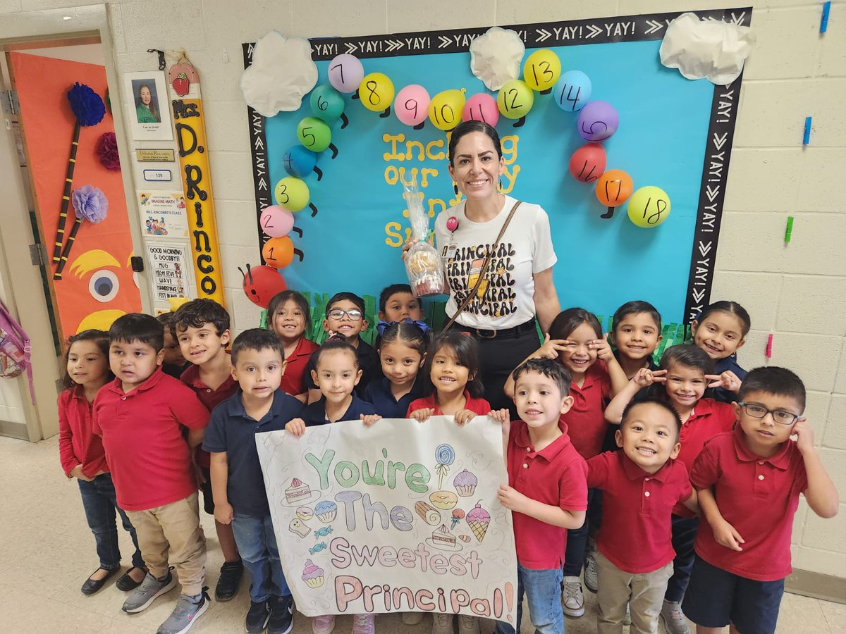 🏫🍎Special thanks to all who contributed in making our principal, Mrs. Garcia, feel extra special today! She's truly appreciative for all the thoughtful gifts, heartfelt words, and tokens of gratitude.🍎🏫 #PrincipalAppreciationDay