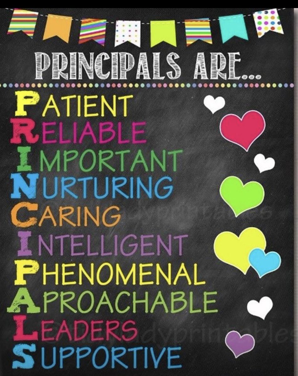 Grateful for my incredible colleagues. Happy National Principal’s Appreciation Day…. We honor you- every day❤️🎉