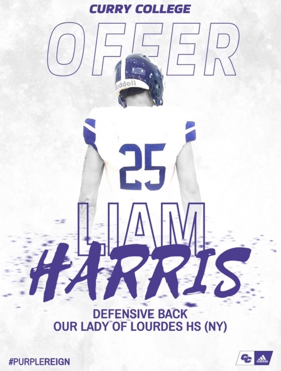 After a great phone call with <a href="/CoachTParsons/">𝐓𝐨𝐝𝐝 𝐏𝐚𝐫𝐬𝐨𝐧𝐬</a> I’m happy and grateful to receive my first offer from Curry college!! #AGTG #E4B