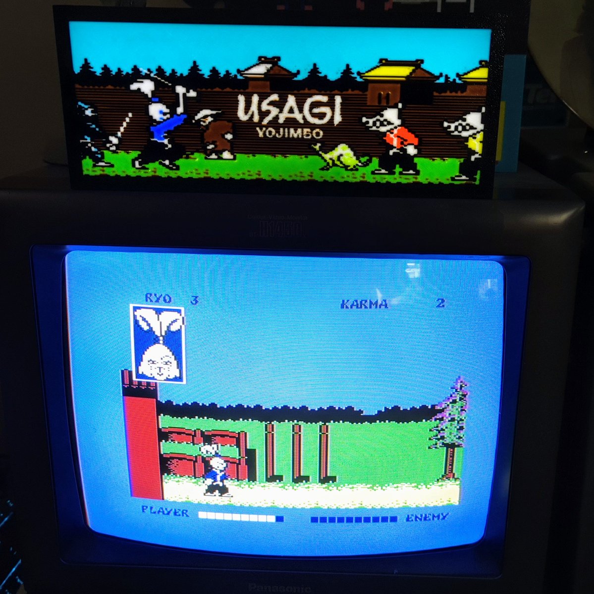 Now Available. 
Pixel Memories lightbox for Usagi Yojimbo on the Commodore 64.

#Commodore64 #C64 #C64Reposts #UsagiYojimbo

ebay.com.au/itm/1561905838…