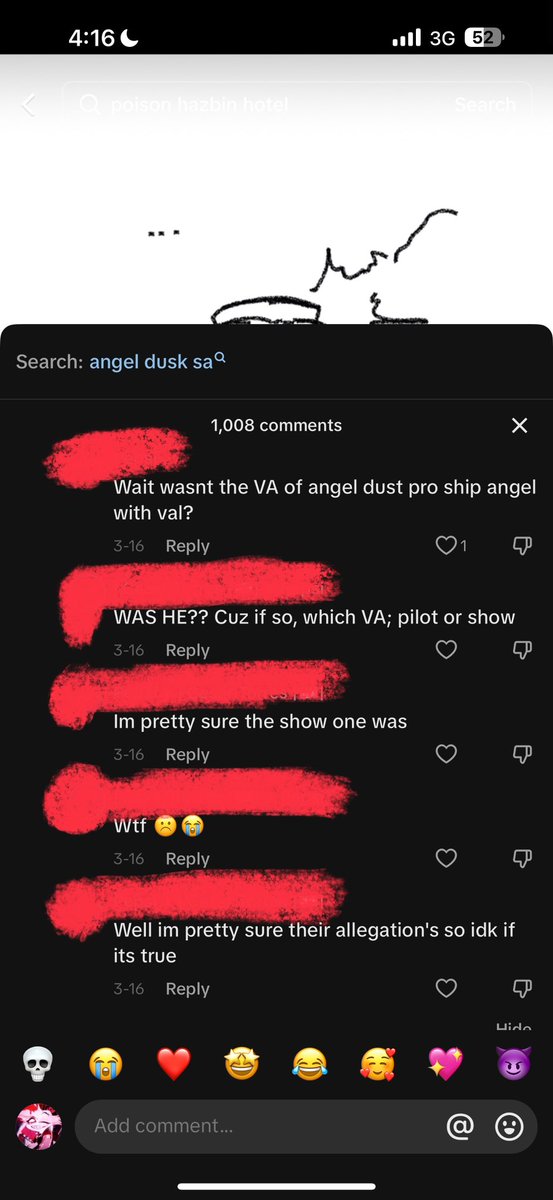 I am SO CLOSE to deleting tiktok cuz when the fuck has Blake been a valangel shipper? Genuinely??