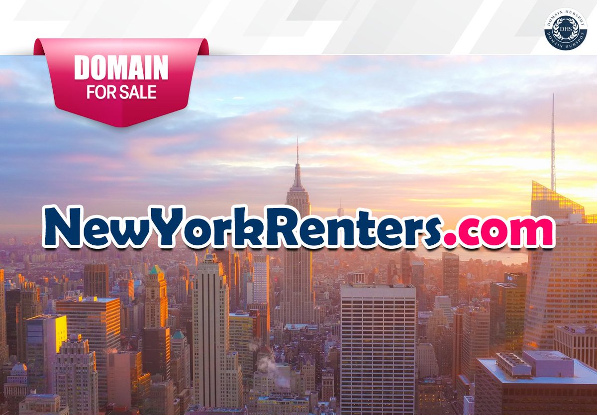 NewYorkRenters.com - The ideal domain for real estate professionals, property managers, or rental platforms. Available at Godaddy, Afternic, Dan, Sedo & Atom.

➡️ newyorkrenters.com 🔑

#newyorkrenters #newyorkrentals #newyorkrealestate #RentLife #rentinsurance…