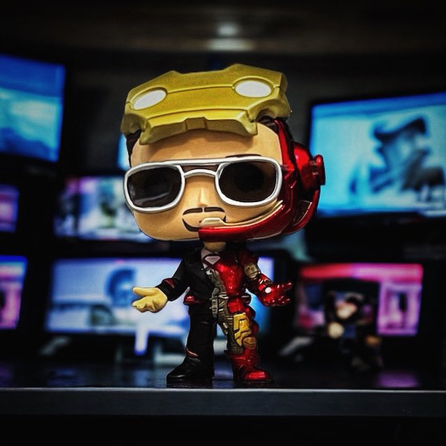 This Tony Stark pop from C2E2 is absolutely incredible! Kudos to the artist on this gem, you knocked it completely out of the park!

#TonyStark #IronMan #OriginalFunko #Funko