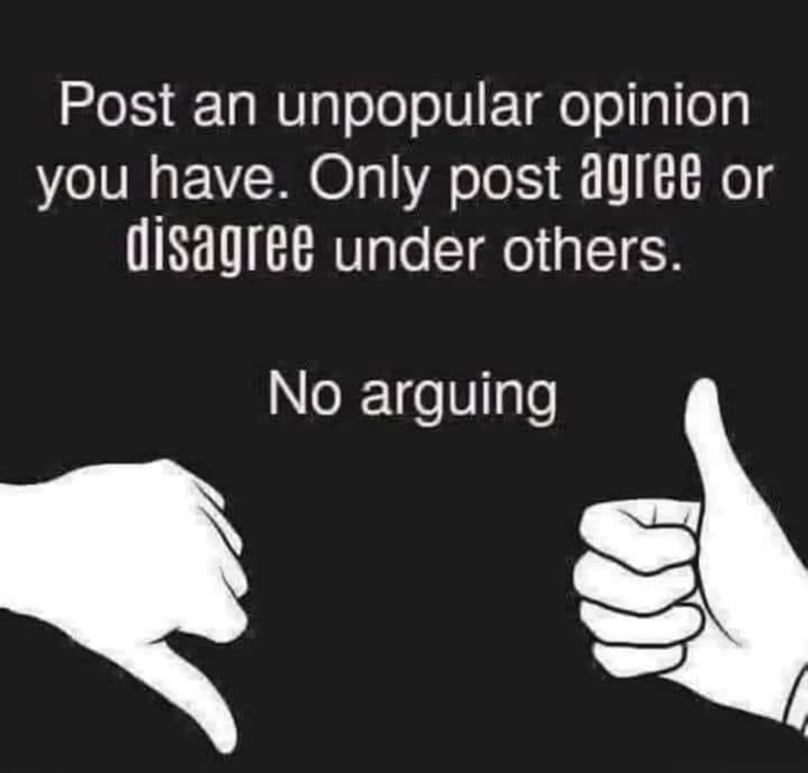 This should be fun. I'll start.

'All taxes are theft and every single one should be abolished including money printing and tariffs'

👀🍿