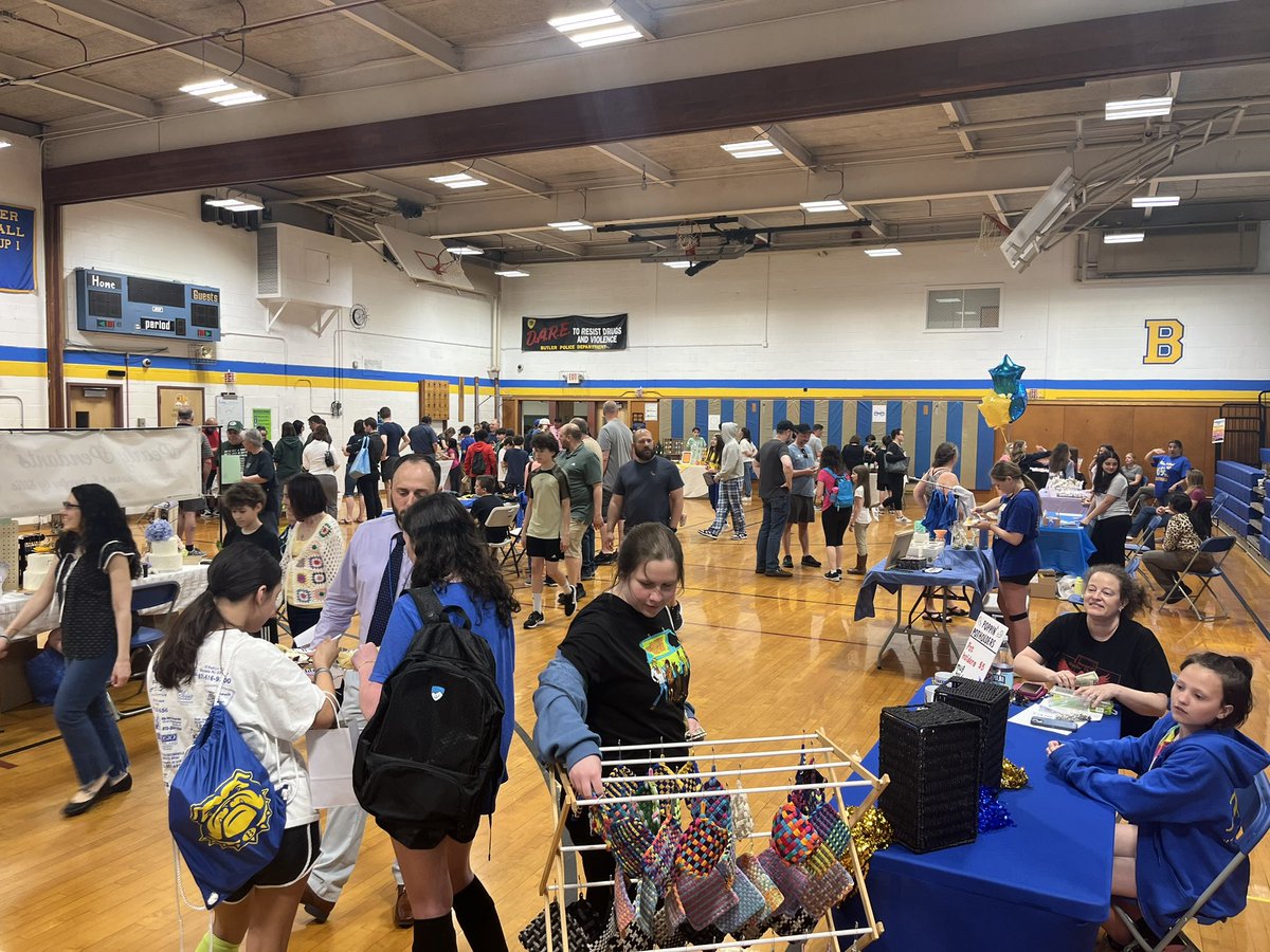 Look at all of these amazing students selling their creations at TREP$! Thank you to the Butler PTA, Mr. Konopinski, Mr. Wheelwright, the staff shoppers, & the Butler community for your support!