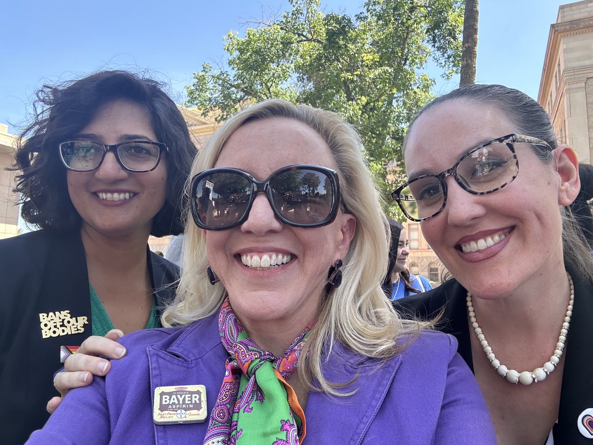 The repeal of Arizona’s 1864 Abortion ban isn’t everything, but it’s a GOOD thing! 💜 Thank you ⁦@priya4az⁩ and ⁦@EvaBurchAZ⁩ for your eloquent words, your smart strategy, and your plain old hard work! Well done, Senators!
