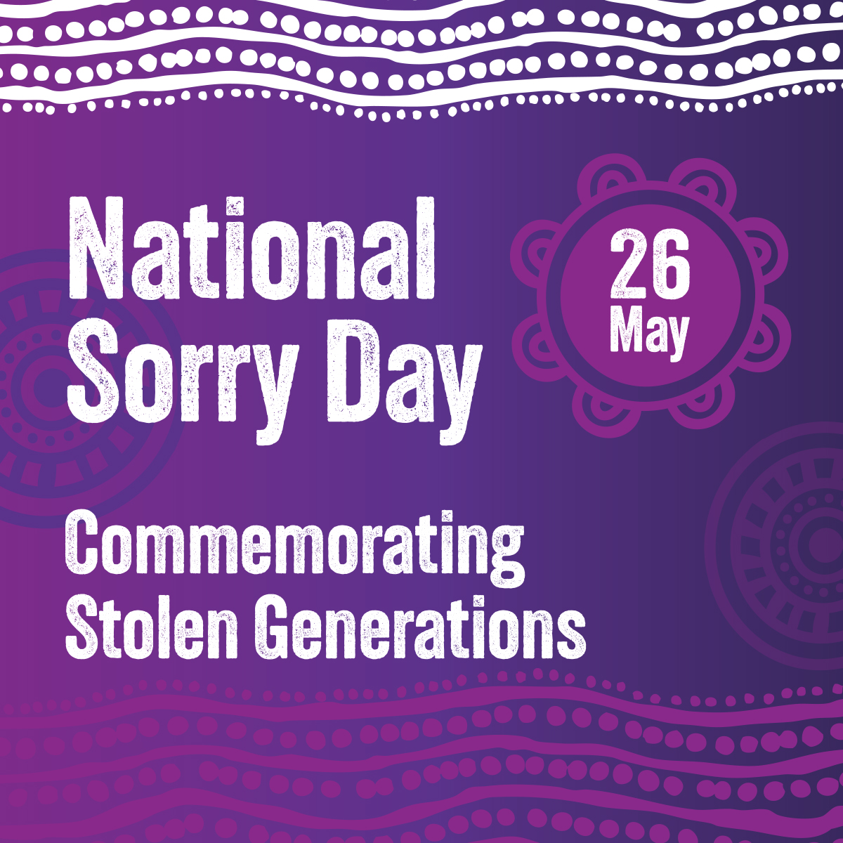 How will you be marking National Sorry Day? 

Throughout May, The Healing Foundation will be drawing attention to the #unfinishedbusiness of the #bringingthemhome report and the pressing contemporary needs of Stolen Generations survivors.

Stay tuned for events and new content!