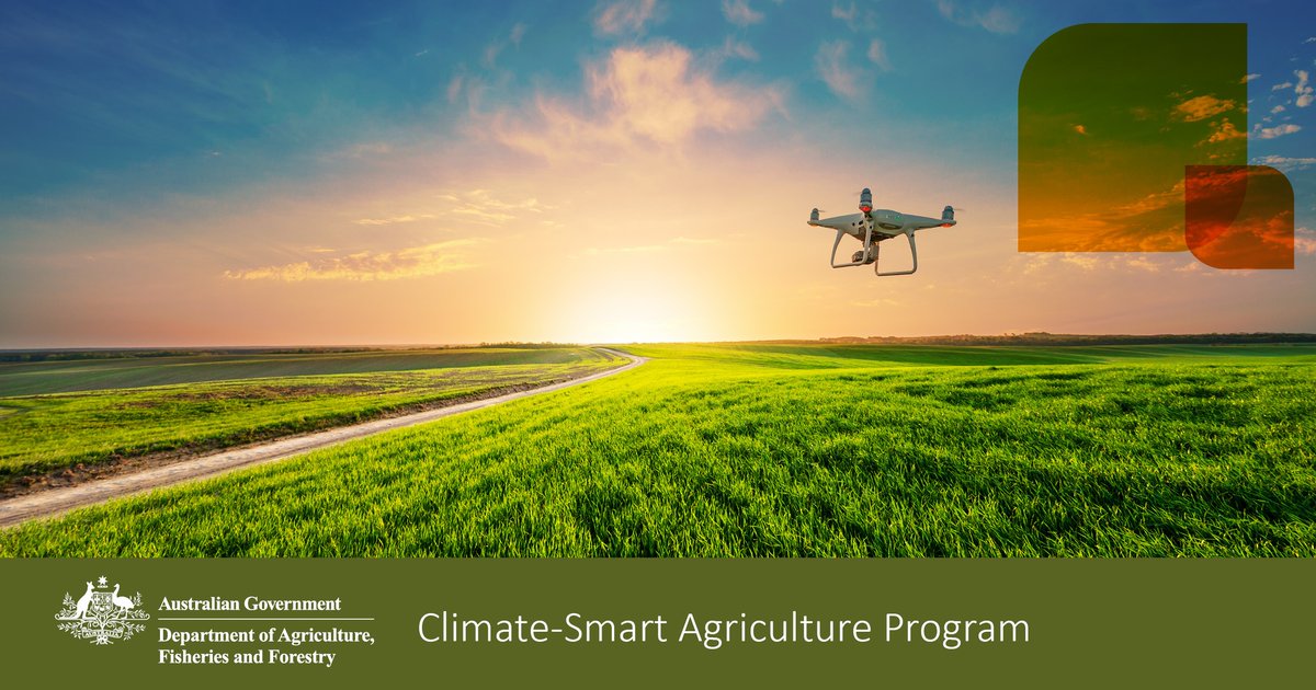 The @DAFFgov is inviting organisations to apply to deliver projects under the Climate-Smart Agriculture Program – Small Grants Round 1.
Applications close at 9pm on 4 June 2024.
For details:  tinyurl.com/yruyt98d