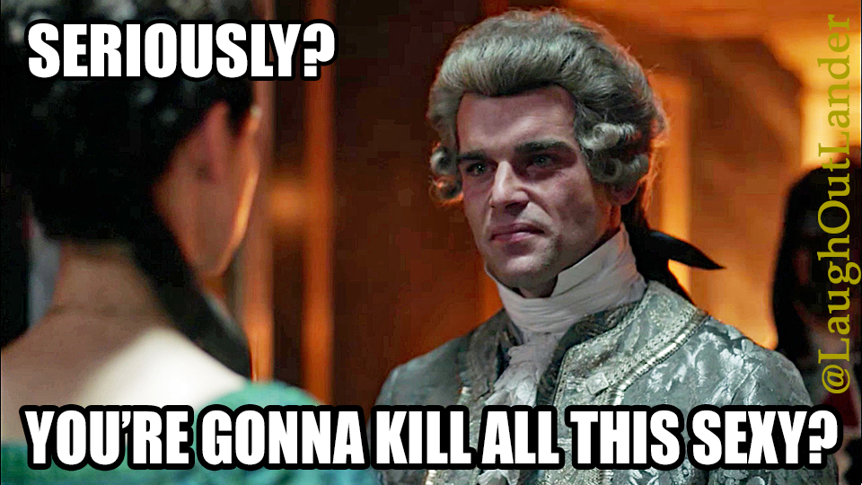 Today’s last #Outlander Le Comte St. Germain rerun is another from @LaughOutLander; #LeComteStGermain @StanleyWeber @StanWeber_SO