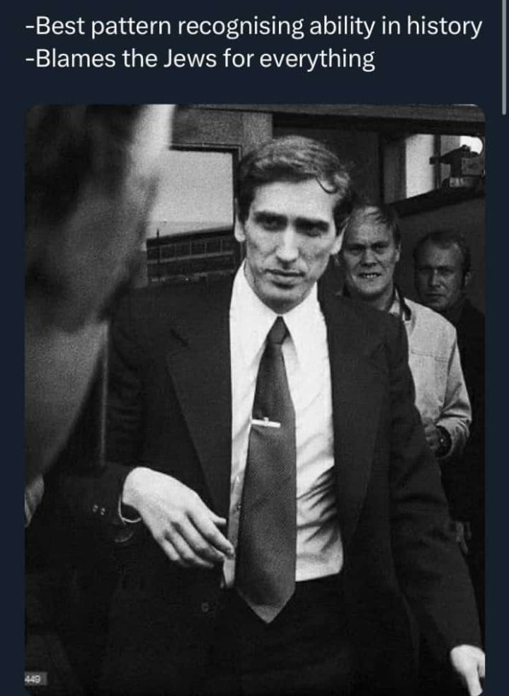 Bobby Fischer was and will forever be BASED 💯
