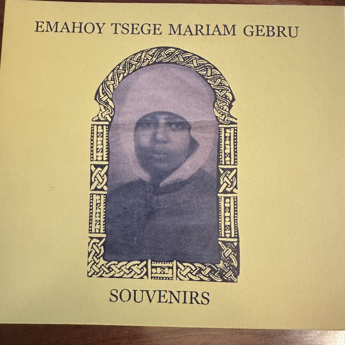 I don’t really understand how this lofi recording of Amharic language piano music played by a nun captivates me so, but I do love it.